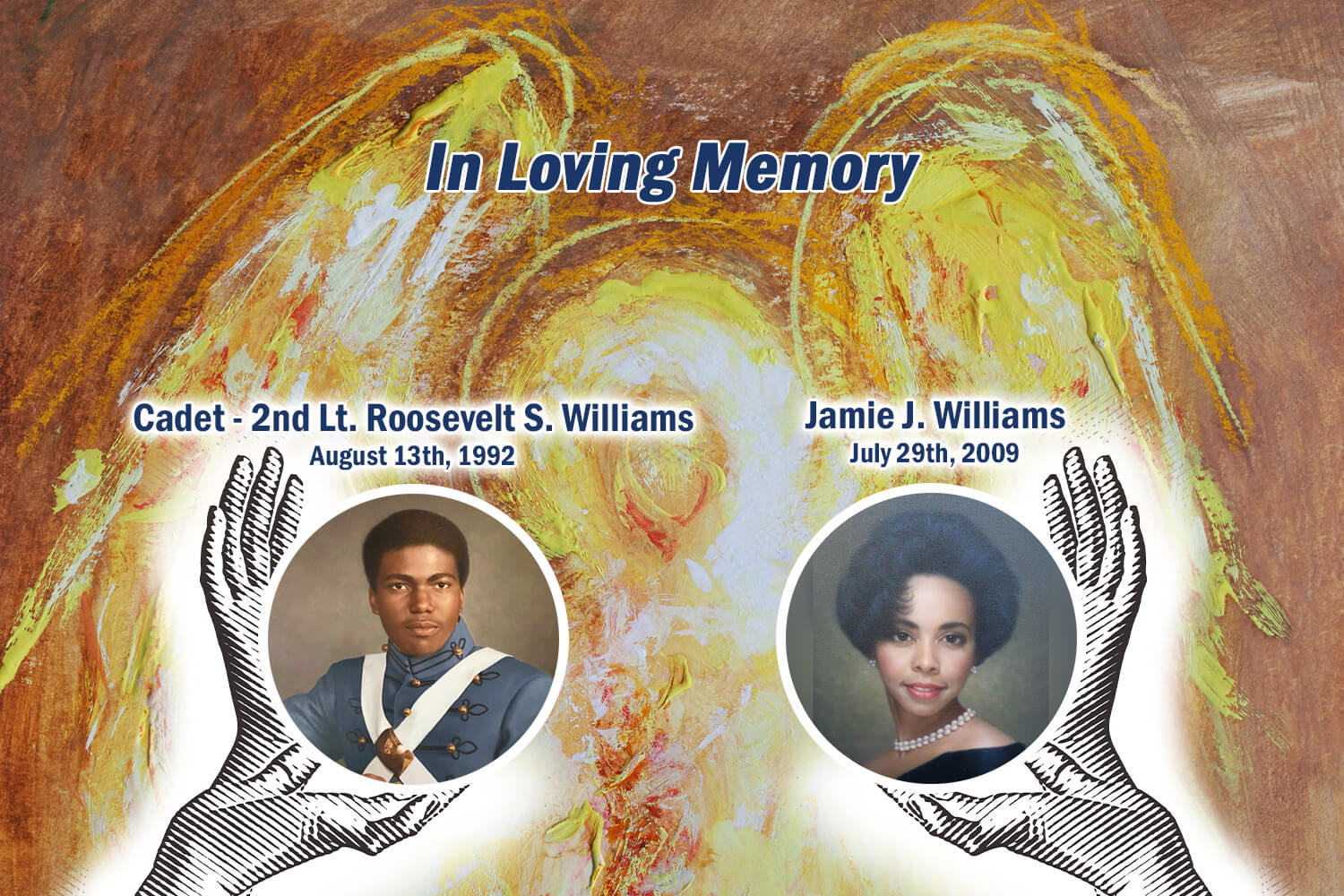 In Loving Memory of Cadet 2nd Lt. Roosevelt S. Williams and Jamie J. Williams